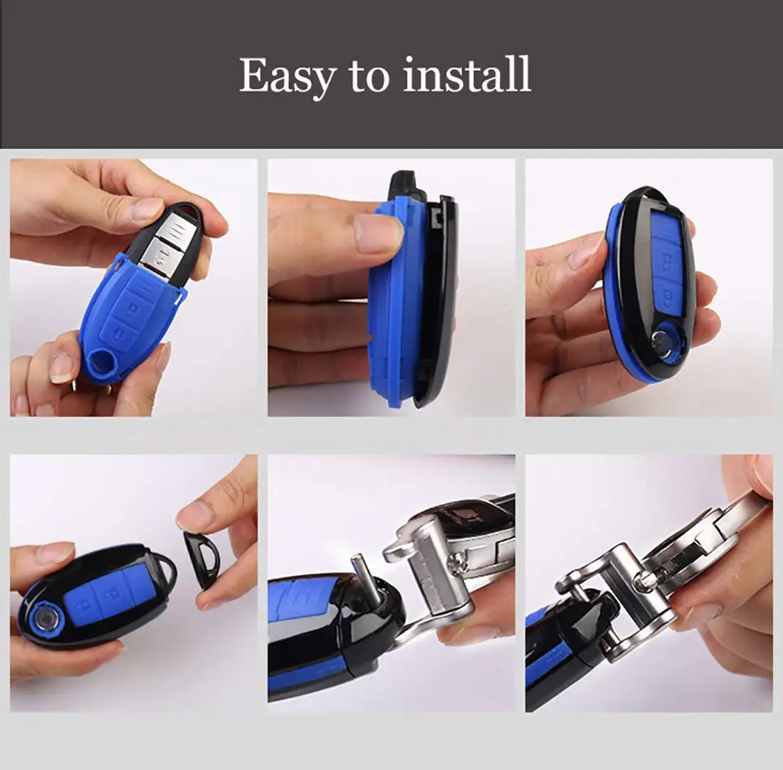 Дистанционный смарт ключ брелок крышка чехол для автомобильных ключей протектор