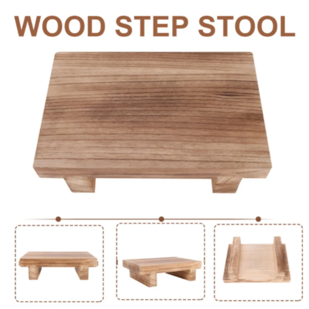 Portable One Step Stool Wooden Bedside Indoor &amp Outdoor Mobility | Мебель