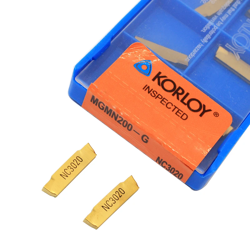 MGMN200 G NC3020 10 шт. рифленые карбидные вставки MGMN 200 токарный станок резак токарный инструмент распорка и инструменты для нанесения канавок отпаривания