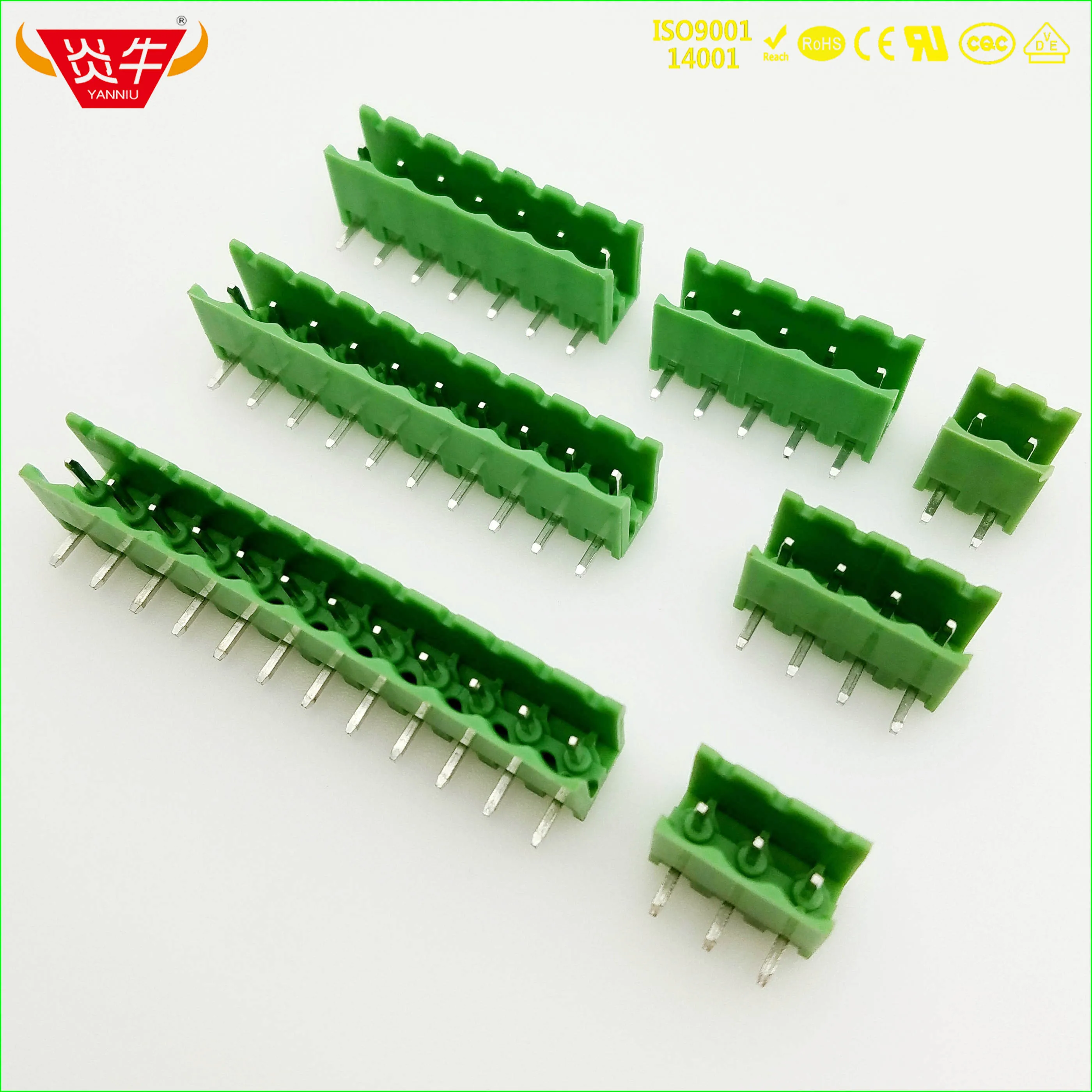 Разъем для печатной платы KF2EDGR 5 0 2P ~ 12P штепсельный блок 2EDGR мм 2PIN 12PIN MSTB 2 5G 1754436 PHOENIX