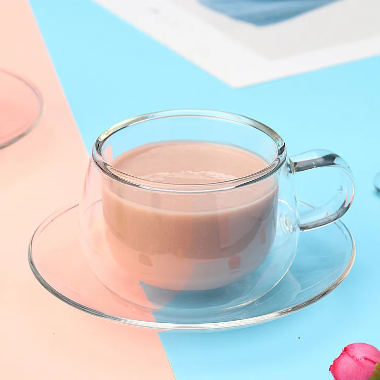 Забавный жаркий турецкий минималистичный модный СТЕКЛЯННЫЙ КОФЕЙНЫЙ стакан и