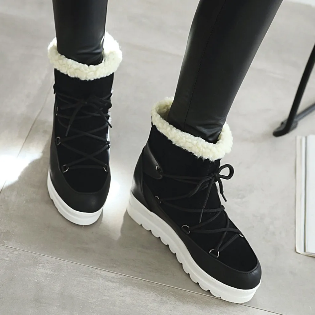 Женские зимние ботинки новые женские на снежную погоду Новинка зимы Для женщин