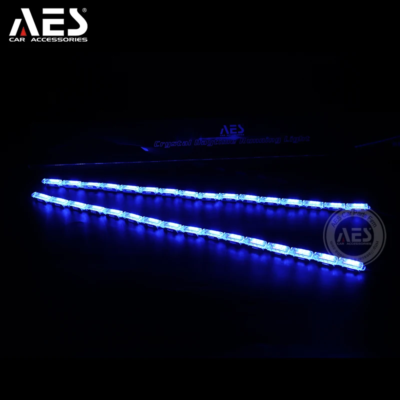 Дневные ходовые огни AES 2 светодиодный т. для Audi сигнасветильник белый + желтый 60