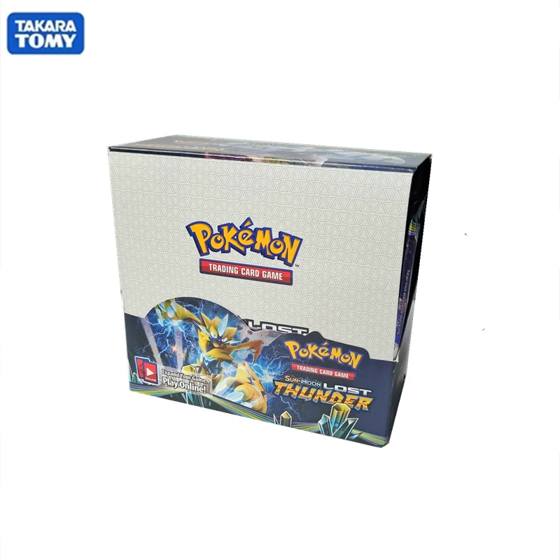 

324pcs Pokemon Cards Sun & Moon Lost Thunder Booster Box Collectible Trading Cards Game Play Toys for Children