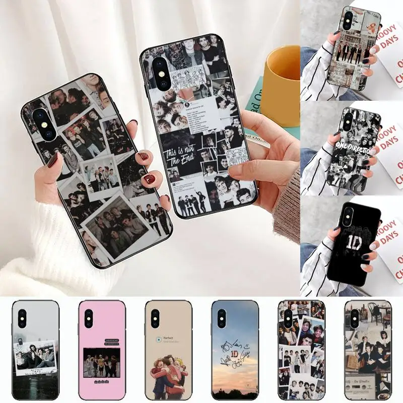 Односторонний чехол для телефона с рисунком iPhone 11 pro XS MAX 8 7 6 6S Plus X 5S SE 2020 XR|Бамперы|