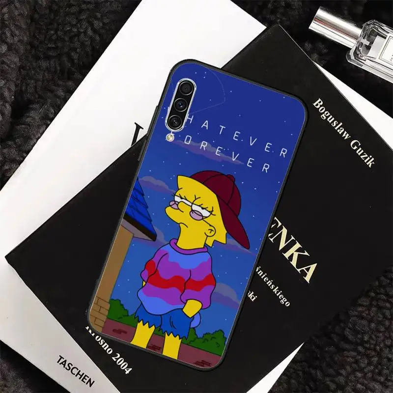 

Simpson cute Bart funny cartoon Phone Case For Samsung galaxy S 7 8 9 10 20 edge A 6 10 20 30 50 51 70 note 10 plus Cover Funda