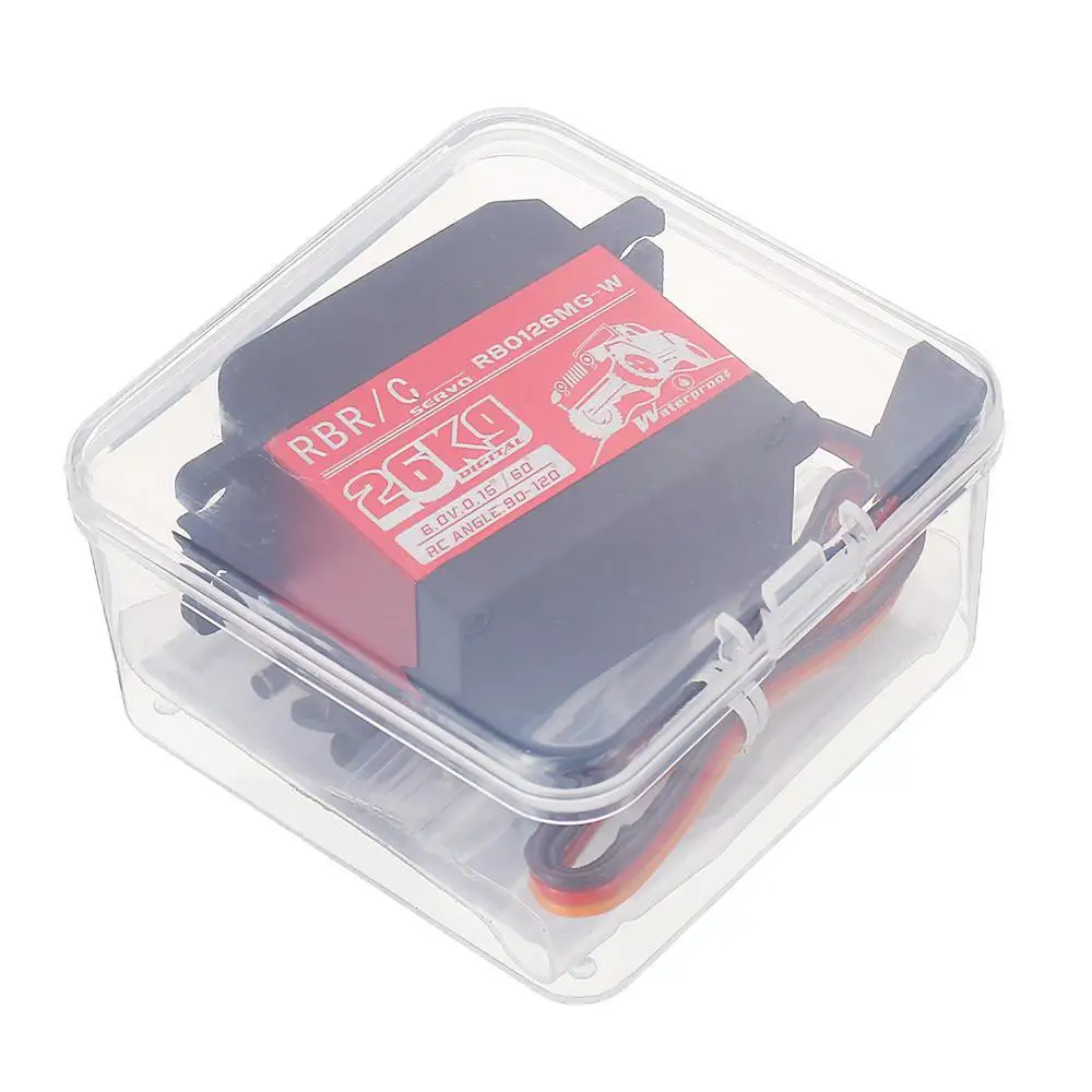RBR/C RB0126MG 26 кг 90 ° 120 большой крутящий момент цифровая металлическая Шестерня