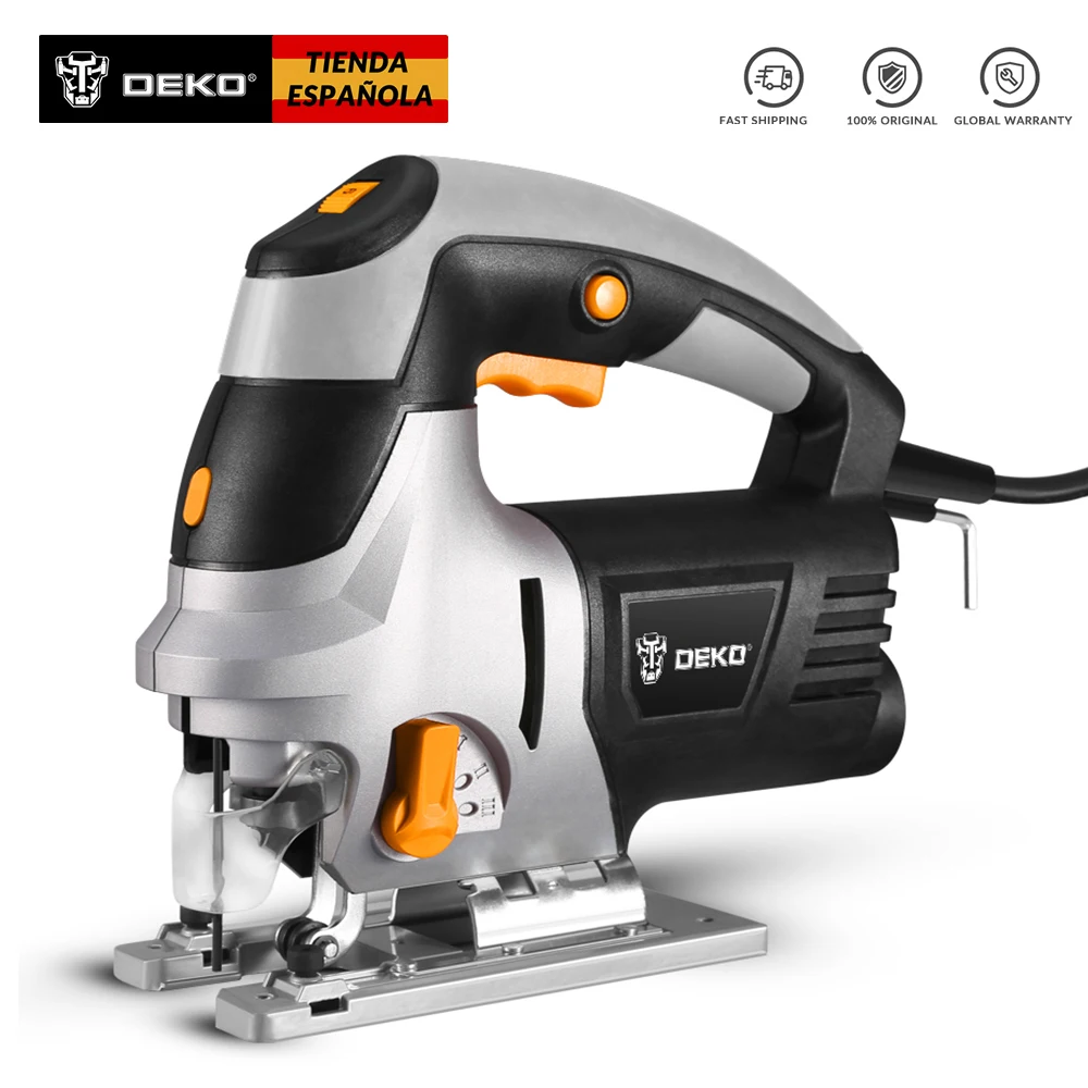 Лазерная Лобзиковая пила DEKO со светильник кой регулируемая скорость включает 6