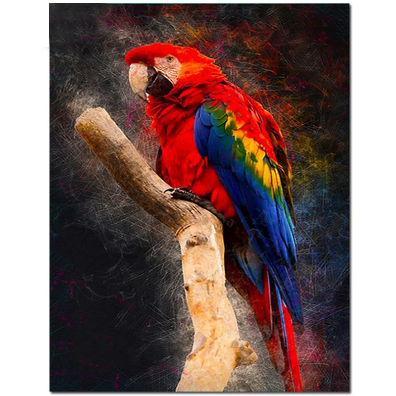 5d алмазная Краски ing Красный попугай Какаду мозаика распродажа Алмазная Вышивка