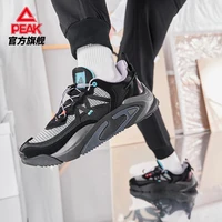 peak mens shoes sports casual shoes mens 2021 autumn winter new daddy shoes mens retro sports running shoes