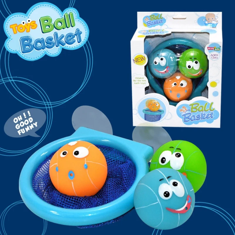 Bathtub Basketball Toy Water Swimming Toys Children Games Bath swiming pool Foldable Summer | Игрушки и хобби