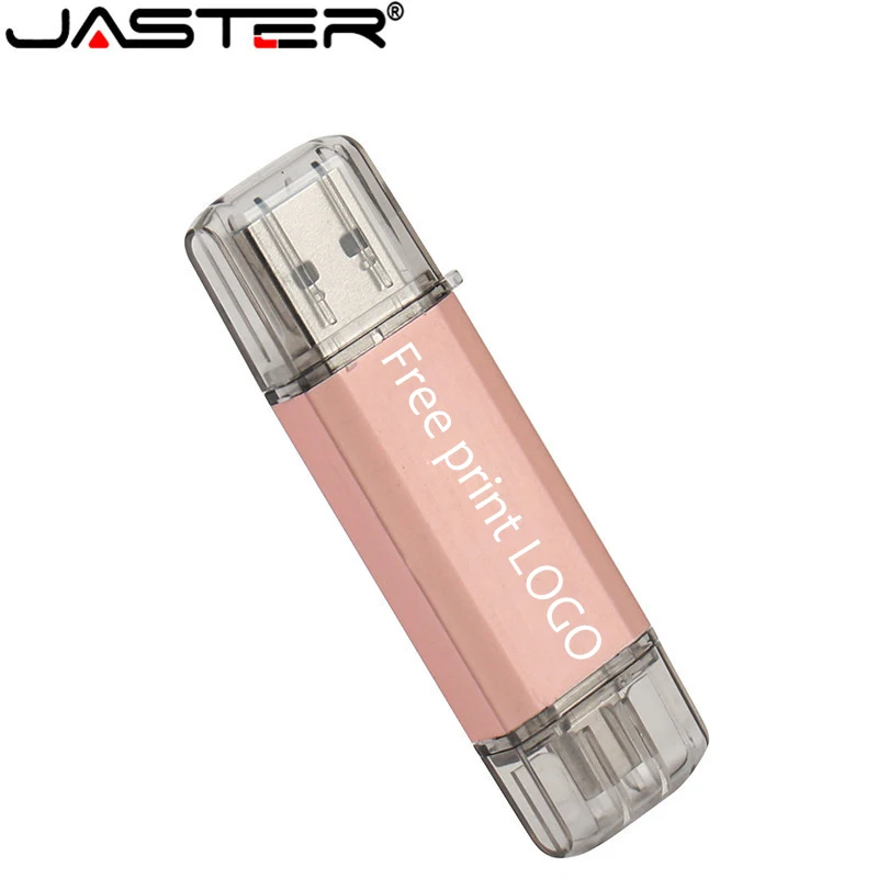Флэш накопитель JASTER TYPE C USB 3 0 флэш для системы Android 128 ГБ 64 32 16 внешний 2 в 1|USB