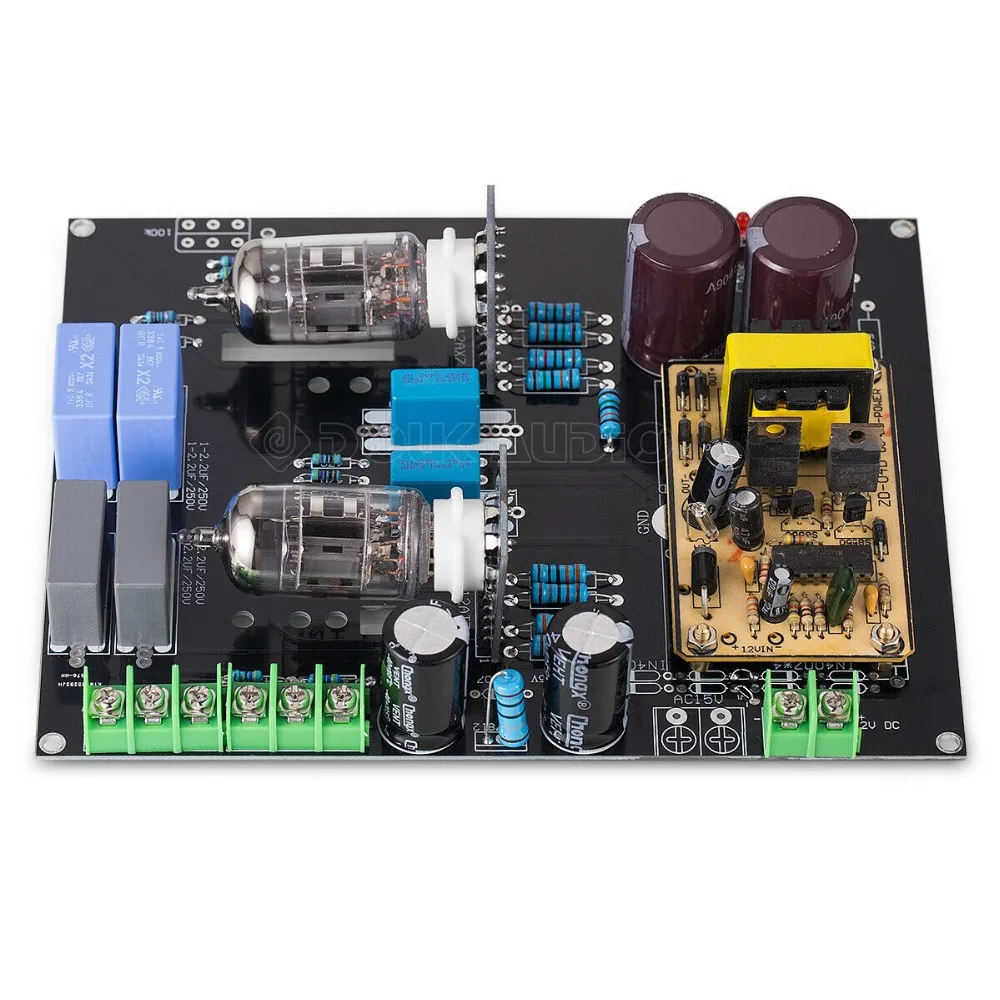 Nobsound Hi-Fi стерео 12AX7 вакуумный ламповый предусилитель доска для домашних автомобильных динамиков Ref to Matisse DC12V