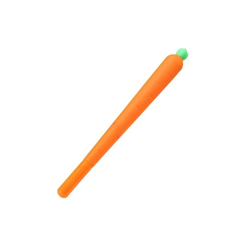 

30 Pcs Cute Super Sprouting Cartoon Carrot Neutral Pen Gel Korean Student Stationery 0.5 Water Pen School Supplies