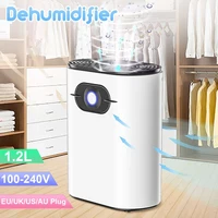 1200ml home dehumidifier negative ion air cleaner energy saving air dryer low noise water tank auto off moisture absorbing