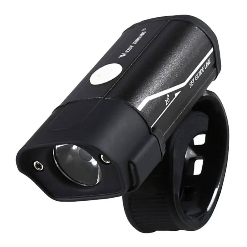 

Bike Light Waterproof Bicycle Front Light Head Light 350 Lumens Cycling Handlebar USB Rechargeable Lamp Torch Headlight Torch