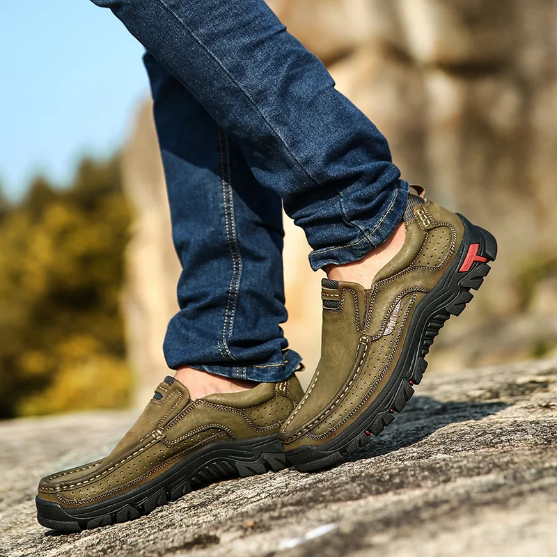 

Casual Male Shoe Spring Casual Shoes Men 2020 Leather Man Shoe Fashion Loafers For Zapatos Hombre Cuero Flat Casuales Para De