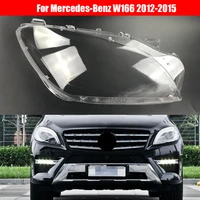 headlamp lens for mercedes benz w166 ml300 ml350 ml400 ml450 ml500 2012 2013 2014 2015 car headlight cover auto shell cover