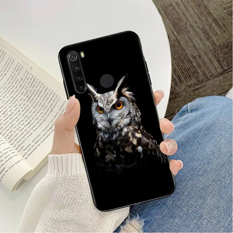 

YNDFCNB Animal Owl Phone Case For Redmi note 8Pro 8T 6Pro 6A 9 Redmi 8 7 7A note 5 5A note 7 case