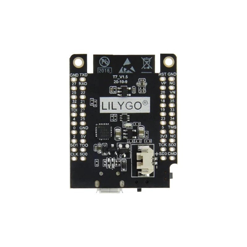 LILYGO®TTGO T7 V1.5 Mini32 ESP32-WROVER-B PSRAM Wi-Fi модуль Bluetooth макетная плата | Электроника