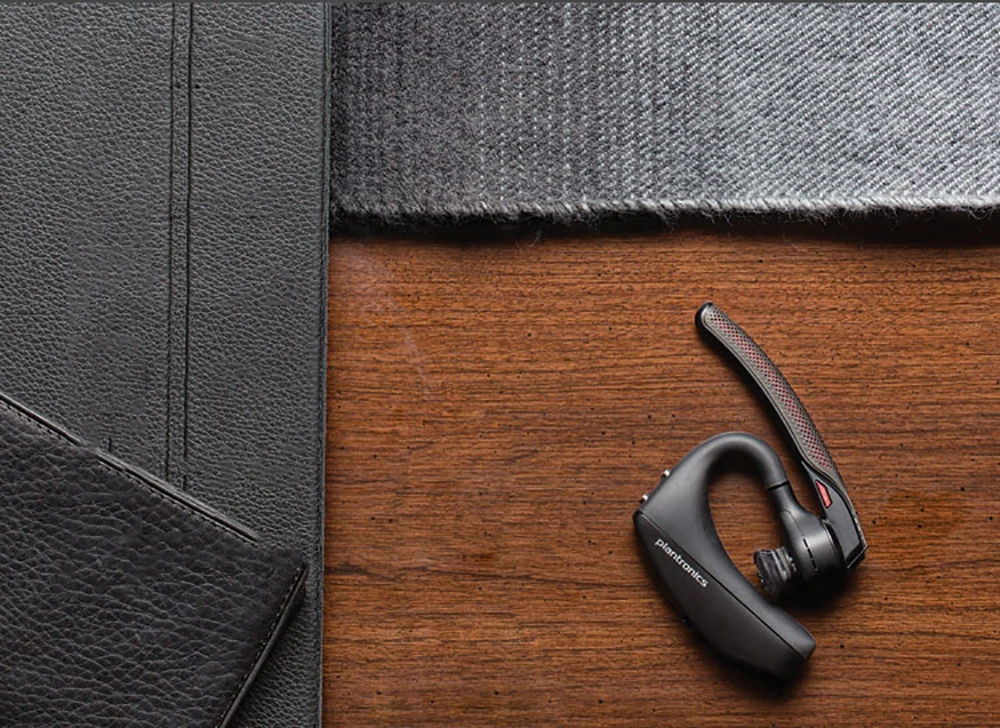 Plantronics Voyager 5200/5210 шумоподавление Бизнес наушники Bluetooth беспроводная гарнитура с поддержкой программного обеспечения технология WindSmart