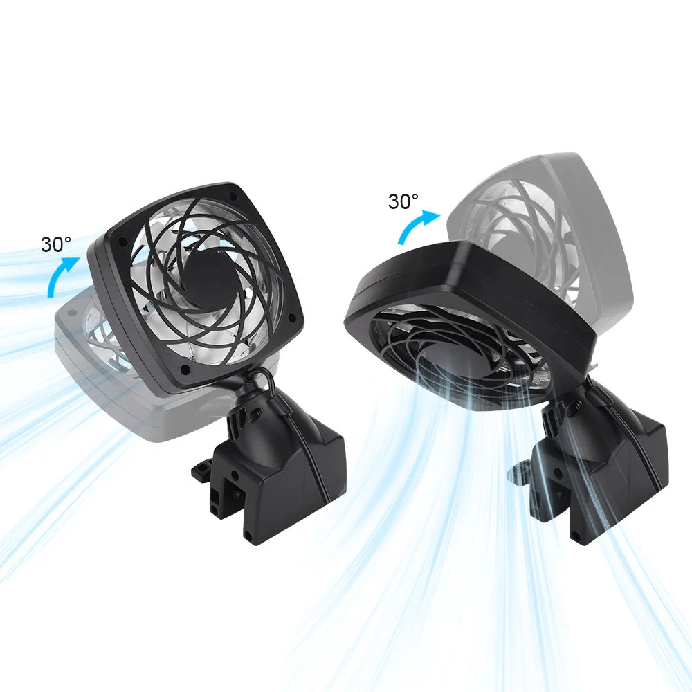 

Fish Tank Cooling FanSalt, Fresh Water, fish Tank,Adjustable speed Cooling Fan,can Extend The Multi-HeadConnecting Rod To Use