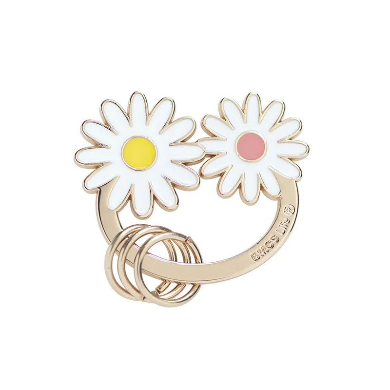 Lucky Little Daisy репа брелок для ключей со слоном Бронзовый родиевый Золотой Длинный