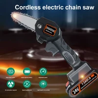 no battery portable electric pruning saw electric woodworking electric saw garden logging mini tree branch wood cutting