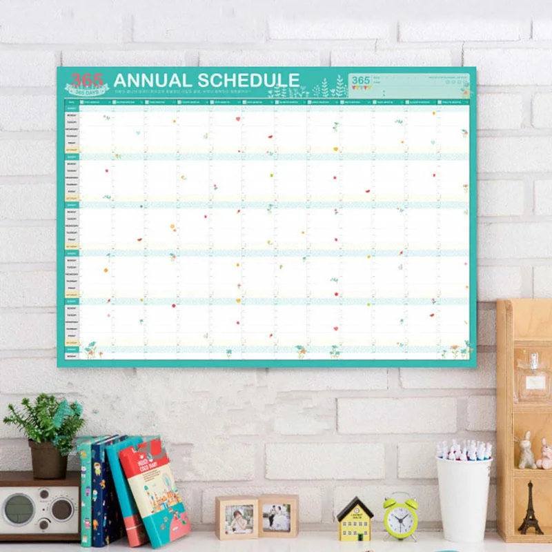 Календари усилия ежедневнике 365 день годовой график журнал распорядок дня