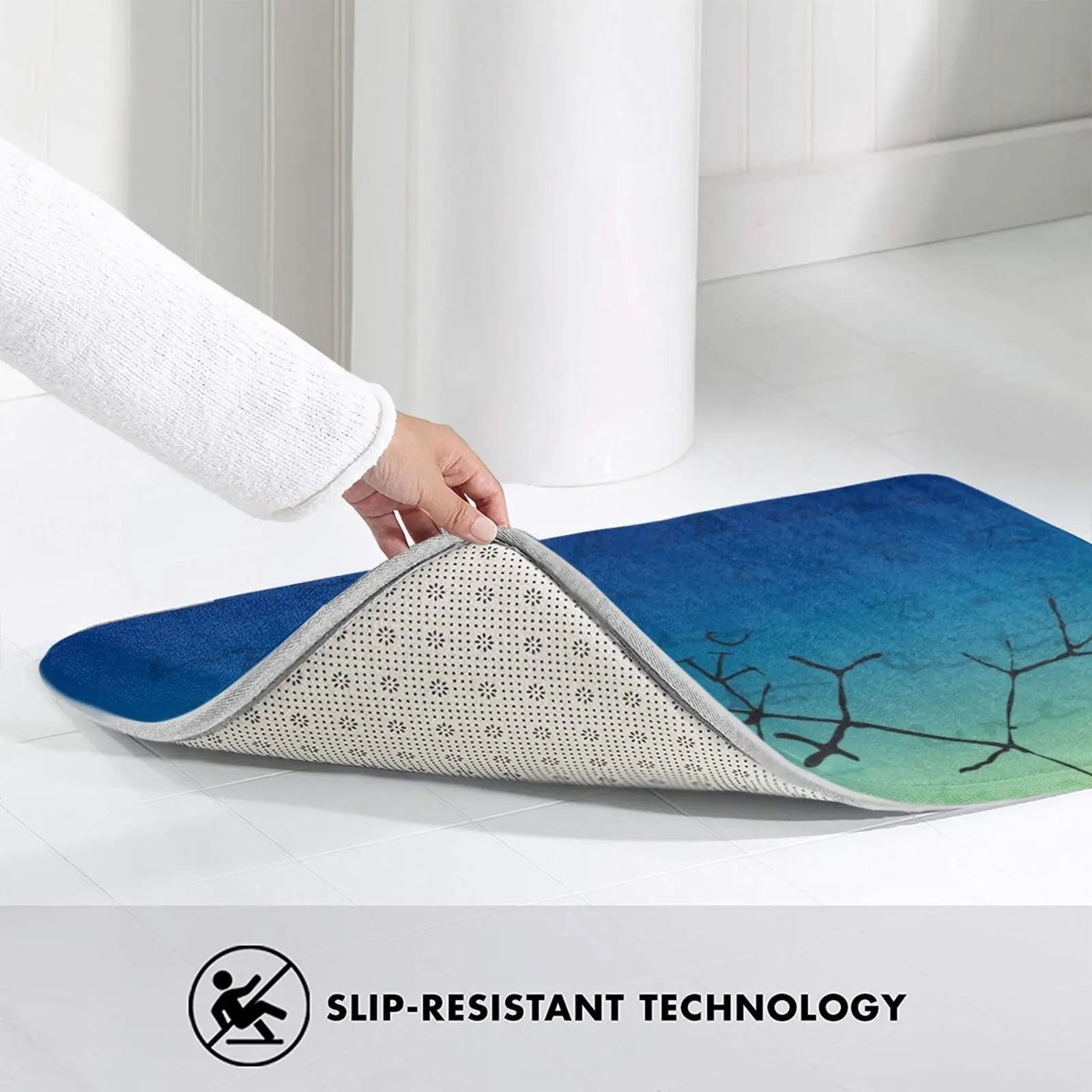 Напольный коврик Darwin считает ковер Противоскользящий для входной двери в