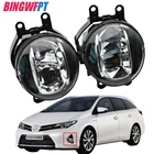 Для Toyota Auris 2012 2013 2014 2015 2016 2017 2018 Новинка автомобильные передние светодиодные противотуманные фары H11 12 В Противотуманные фары Прямая замена Противотуманные фары s
