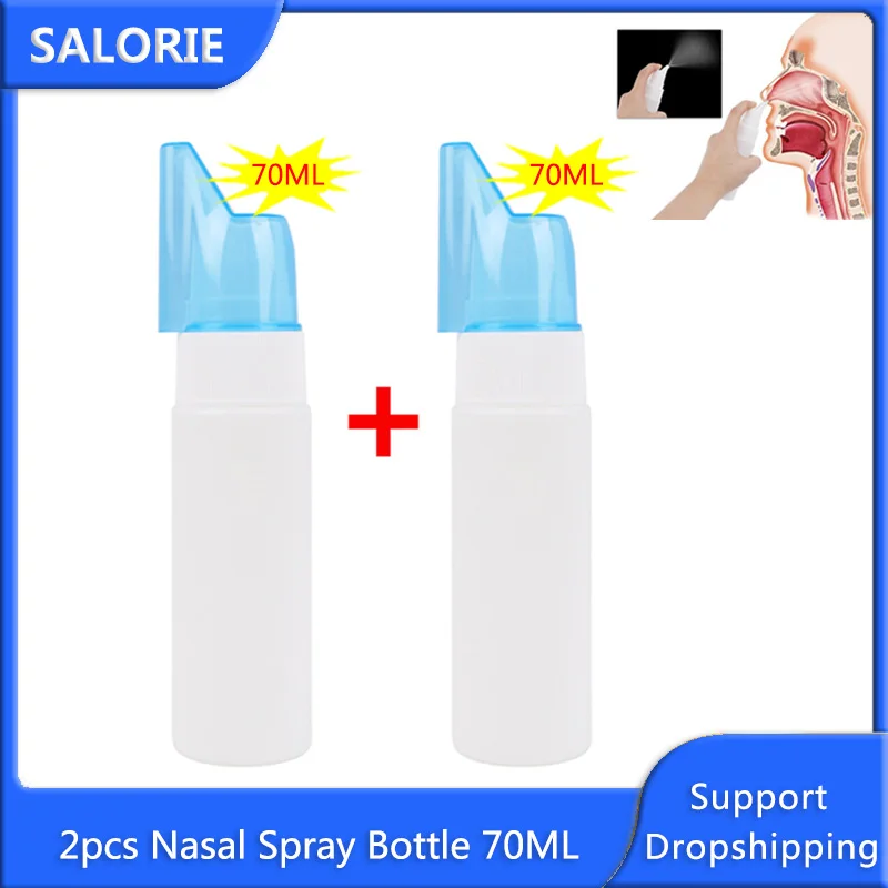 2 шт. бутылочка для Назального спрея 70 мл очиститель носа синусит - Цена: 152,23 руб.