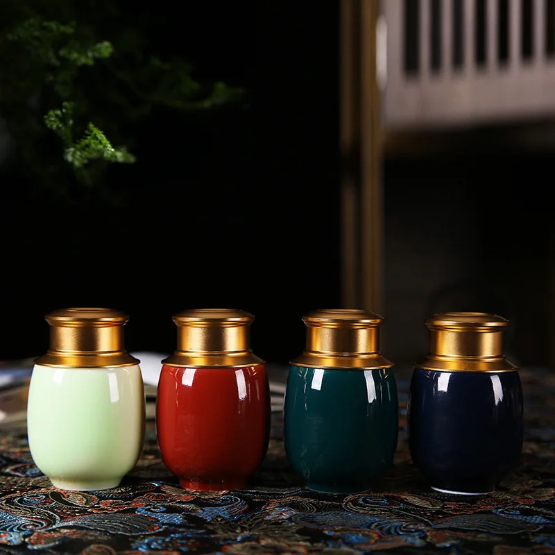

YeFine Mini Portable Travel Sealed Tea Canister
