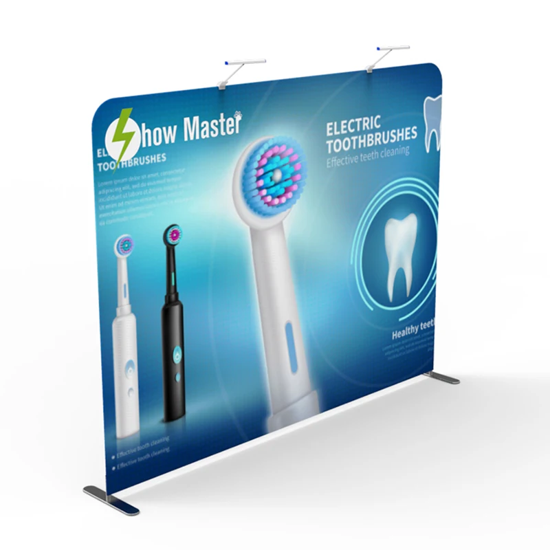 Китайская Фабрика 10 футов Натяжная ткань выставочный фон для рекламы|Фоны