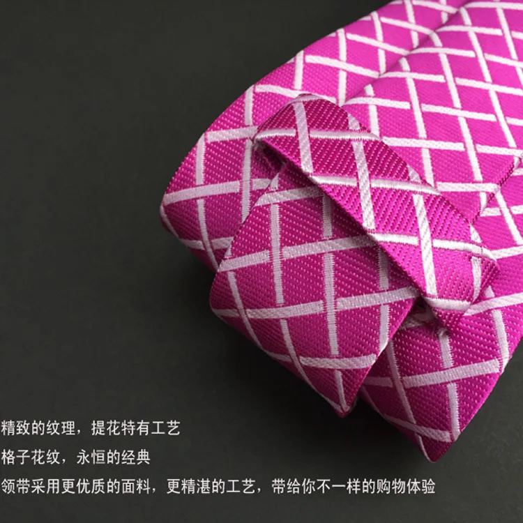 Мужской классический галстук в клетку синий черный красный оранжевый зеленый