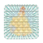 Игрушки-антистресс Belle Princess Pop с пузырьками, игрушки для снятия стресса, игрушки-сжималки