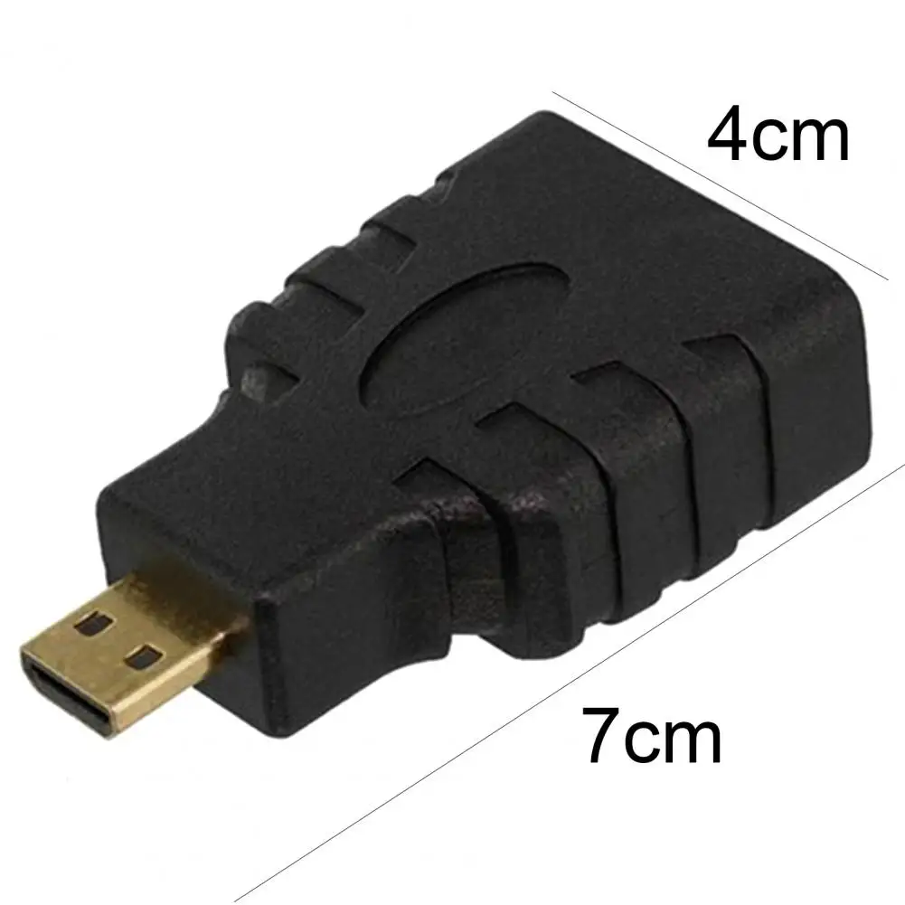 micro hdmies male to hdmies female type d to type a adapter connector for hdtv v1 4 wearable devices accessories free global shipping