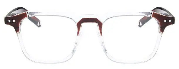 Anti Blue 2019l square Glasses Women Computer blue light blocking glasses Radiation Goggles Spectacles Eyeglasses Men - Цвет оправы: tea clear