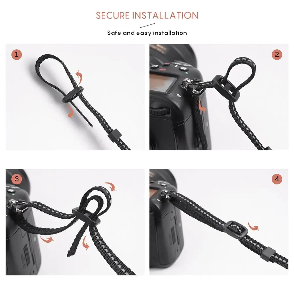 Ремень для камеры с мягким шарфом Наплечная шея подходит всех SLR и DSLR камер