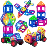 44 88pcs early childhood education building blocks toys magnetic building blocks open up the imagination of children diy