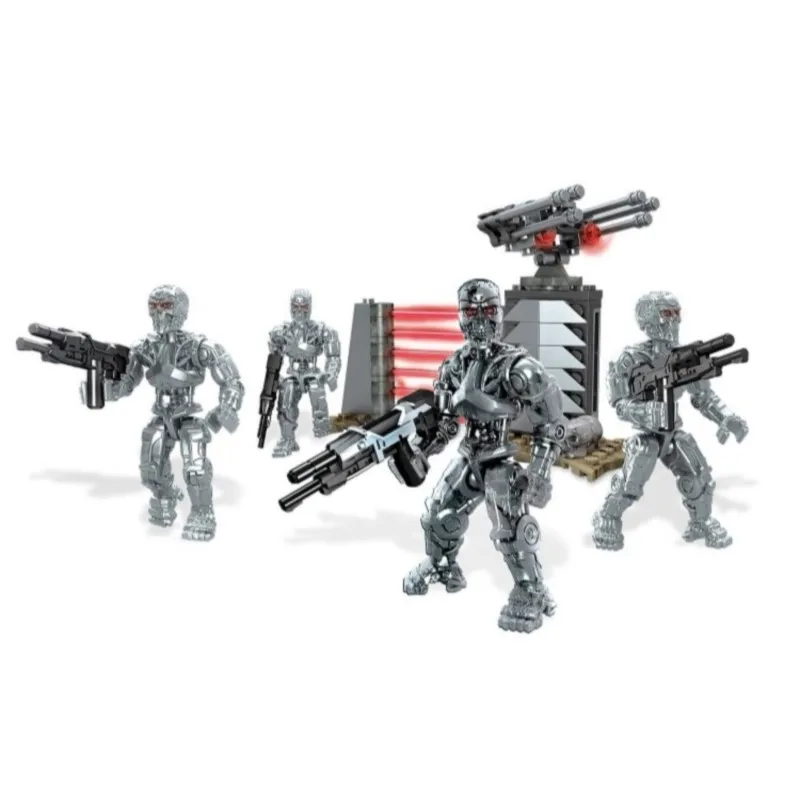 Экшн-фигурка TERMINATOR: Genisys T-800 фигурка игрушки MEGA Building Bloks | Игрушки и хобби