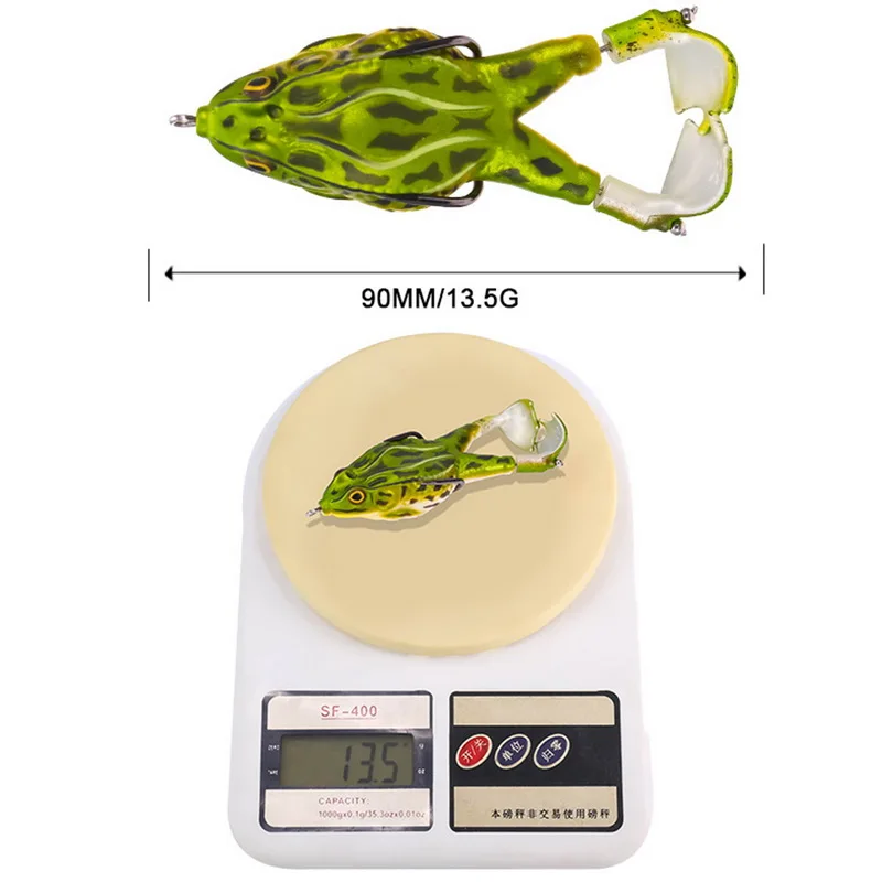 Мягкие приманки-лягушки с двойным пропеллером мягкие приманки для джиггинга