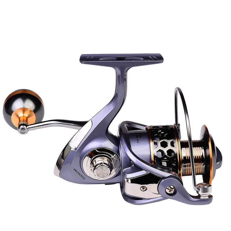 

Fish Wheel All Metal Wire Cup Road Asian Spinning Wheel Sea Rod Fish Wire Wheel Anchor Fish Long Throw Wheel
