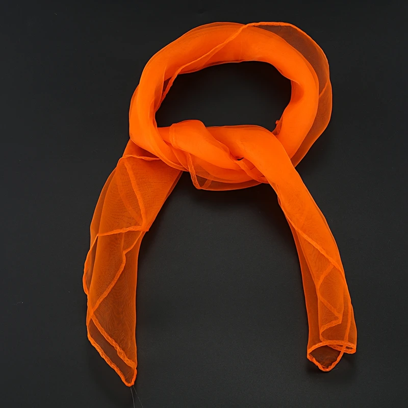 Прекрасный модный простой квадратный шифоновый шейный шарф шарфы 70 см x