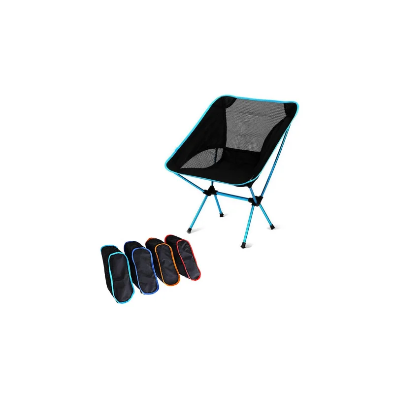 

Outdoor Portable Camping Chair Oxford Cloth Folding Lengthen Camping Seat For Fishing BBQ Festival Picnic Beach Ultralight Cha