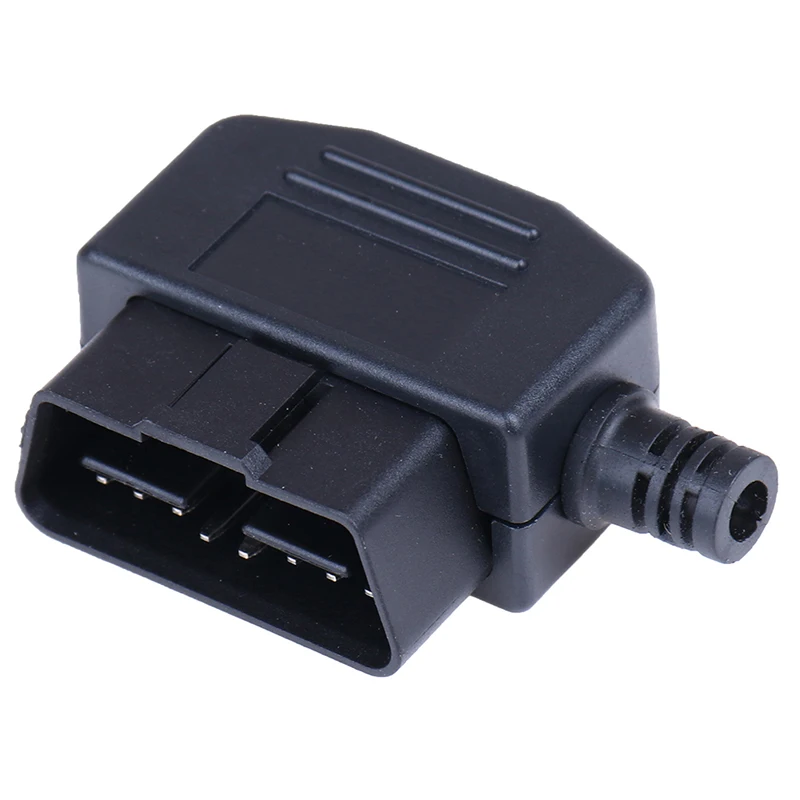 1 шт. OBD 2 16-контактный штекер Автомобильный Кабель проводные разъемы с оболочкой
