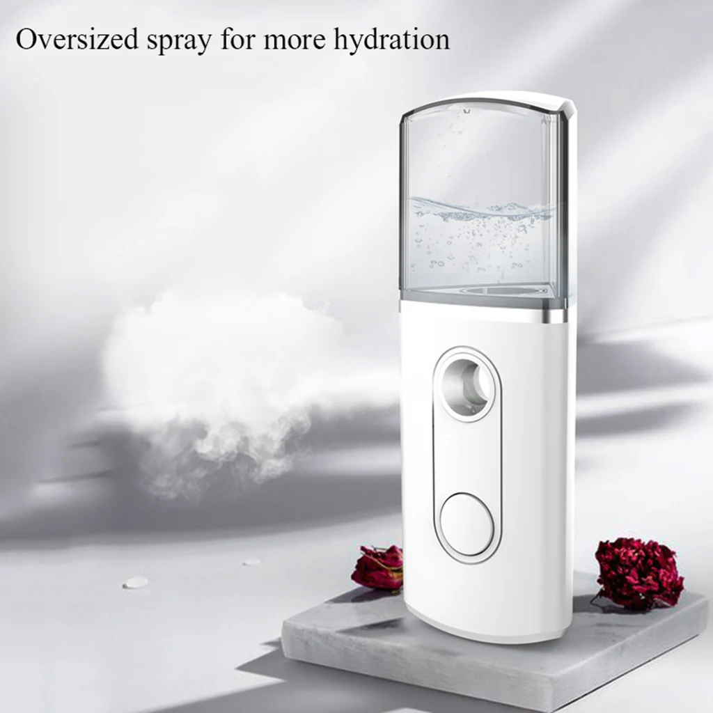 20 мл Nano Портативный Распылитель холодной воды для лица Mister Hydrator многоразовый