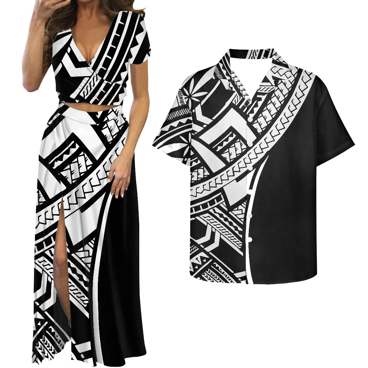 Женский длинный костюм HYCOOL для выпускного вечера красная юбка с высокой талией и