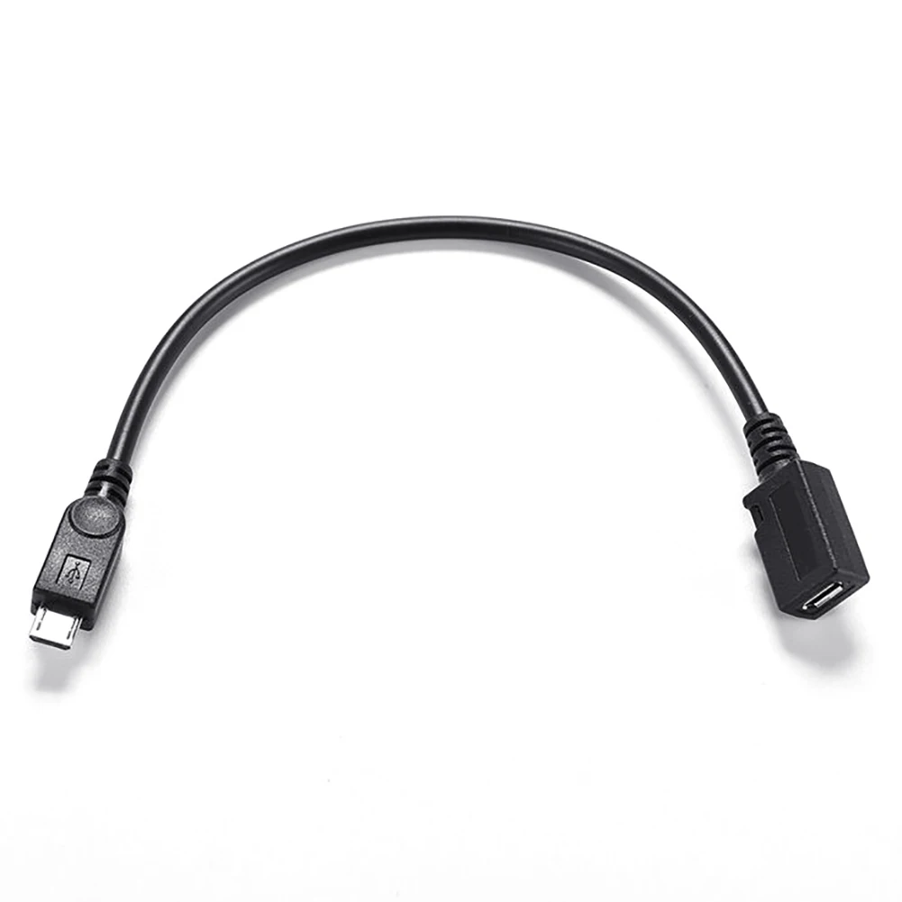 2 шт. 480 Мбит/с Micro USB 0 Тип B Мужской и Женский M/F удлинитель провода кабель для