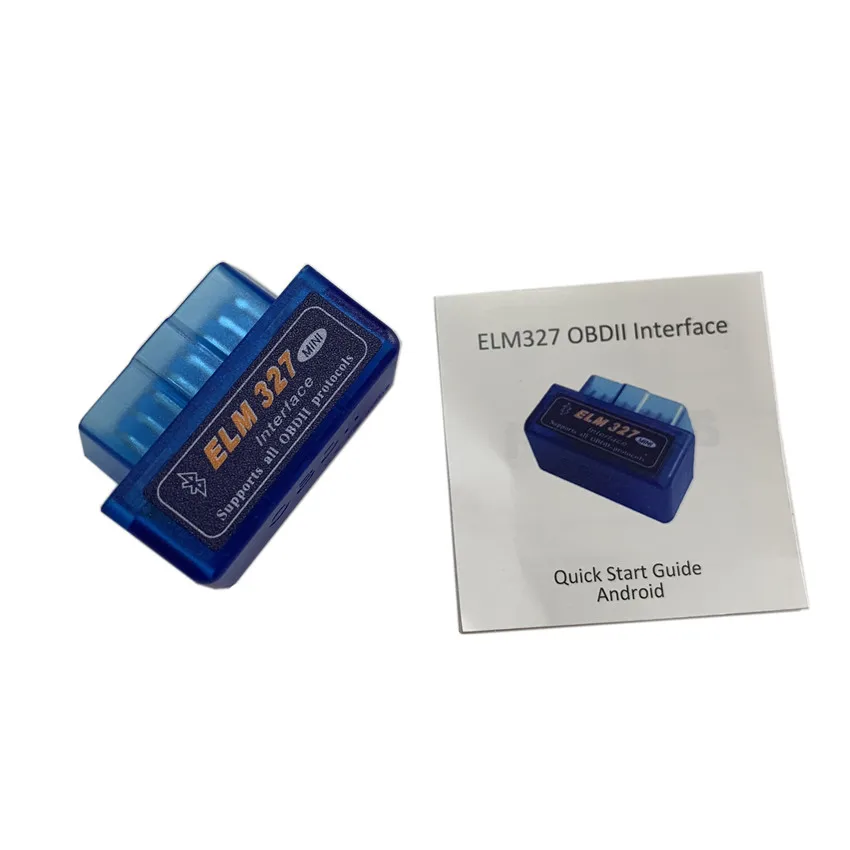 100 шт./лот Супер Мини ELM327 Bluetooth OBD OBD2 сканер ELM 327 OBDII Для многобрендовой версии V2.1